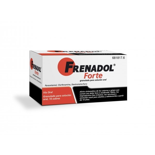 FRENADOL FORTE 10 SOBRES GRANULADO