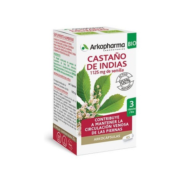 ARKOCAPSULAS CASTAÑO DE INDIAS 48 CAPSULAS BIO