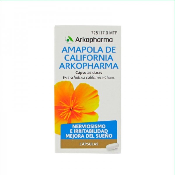 ARKOPHARMA AMAPOLA DE CALIFORNIA 45 CAPSULAS