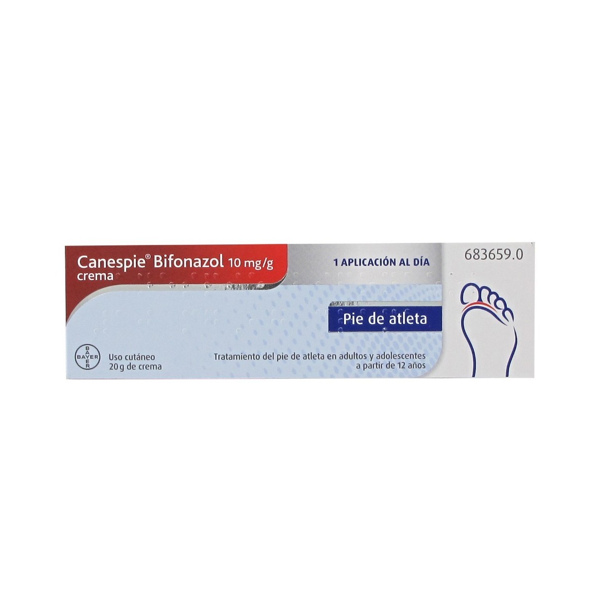 CANESPIE BIFONAZOL 10 MG/G CREMA 20 G