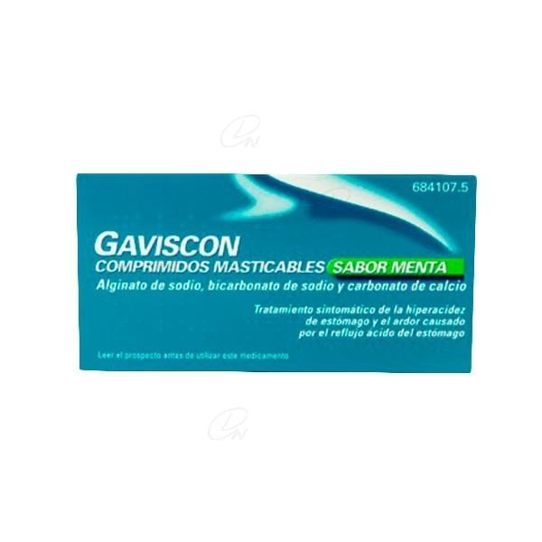 GAVISCON 32 COMP MASTICABLES SABOR MENTA
