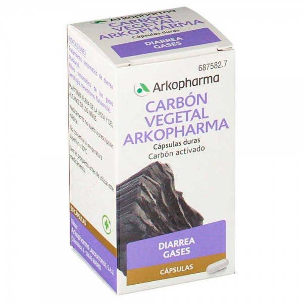 ARKOPHARMA CARBON VEGETAL 45 CAPSULAS