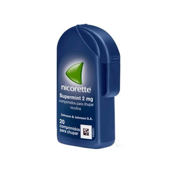 NICORETTE SUPERMINT 2 MG 20 COMP