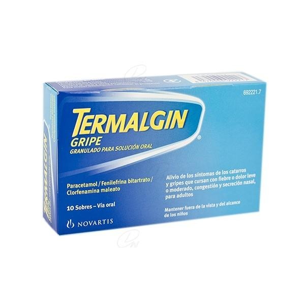 TERMALGIN GRIPE 10 SOBRES