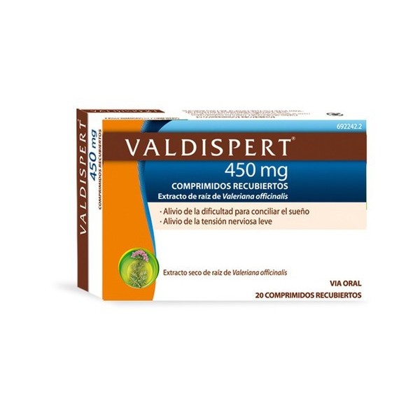 VALDISPERT 450 MG 20 COMPRIMIDOS RECUBIERTOS