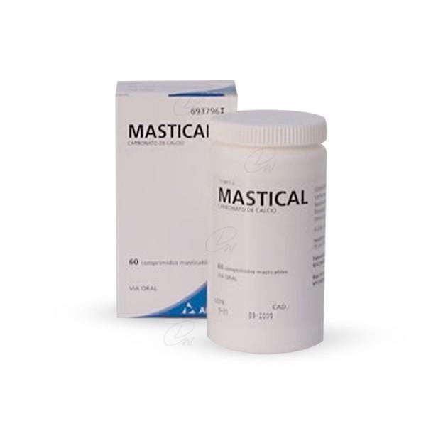 MASTICAL 500 MG 60 COMPRIMIDOS MASTICABLES