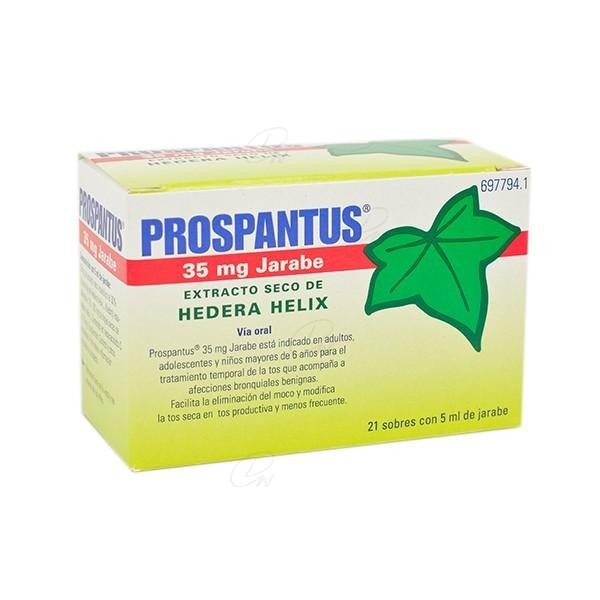 PROSPANTUS 35MG 21 SOBRES 5ML