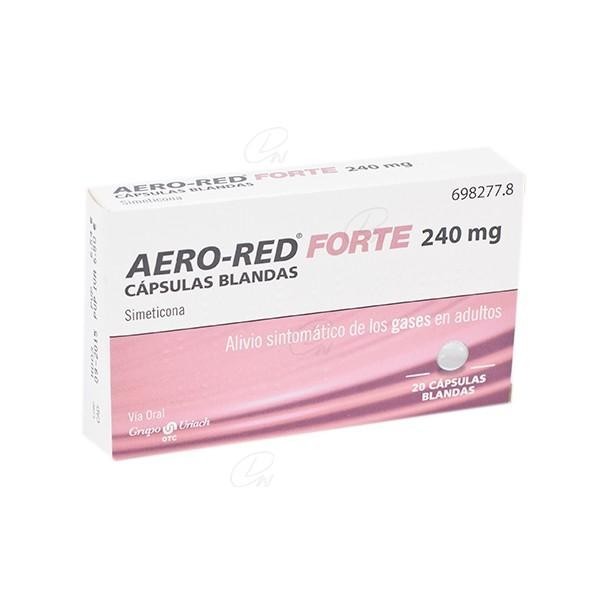 AERO RED FORTE 240 MG 20 CAPSULAS