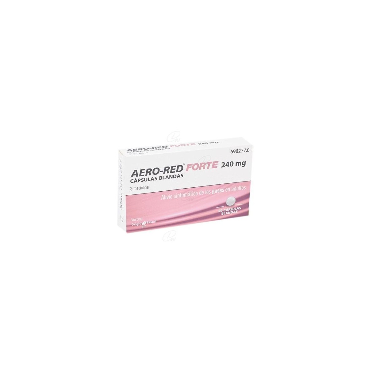 AERO RED FORTE 240 MG 20 CAPSULAS