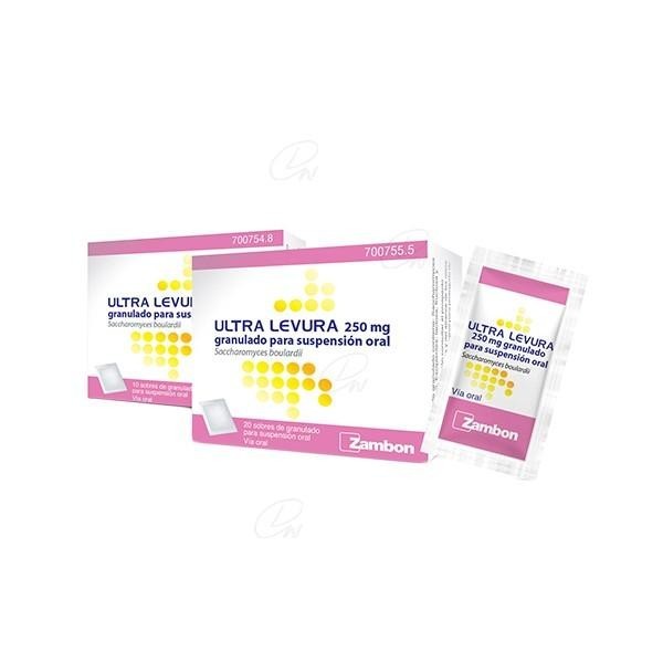 ULTRA LEVURA 250 MG 20 SOBRES