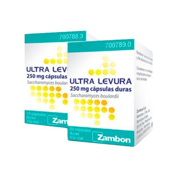 ULTRA LEVURA 250 MG 20 CAP