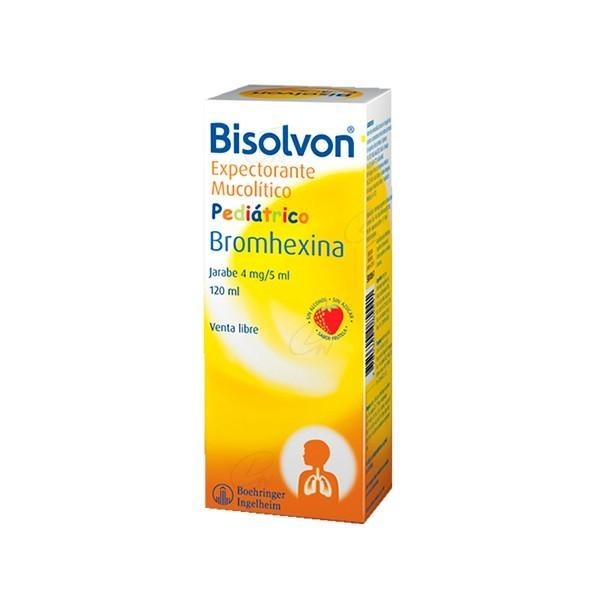 BISOLVON MUCOLITICO INFANTIL JARABE FRESA 100ML