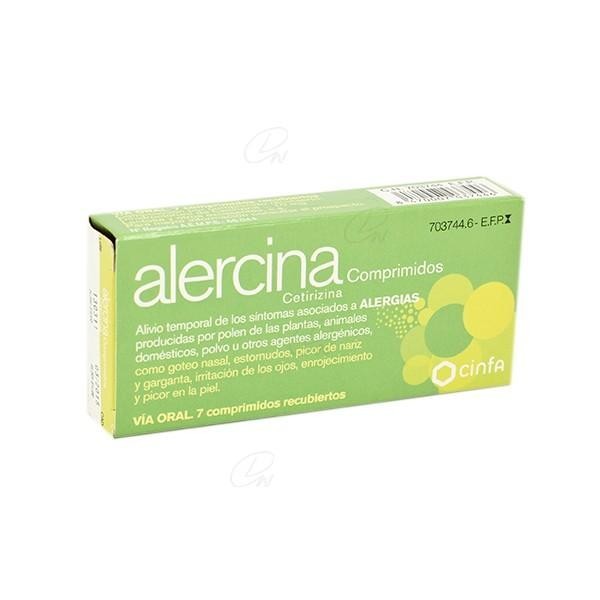 ALERCINA 7 COMPRIMIDOS