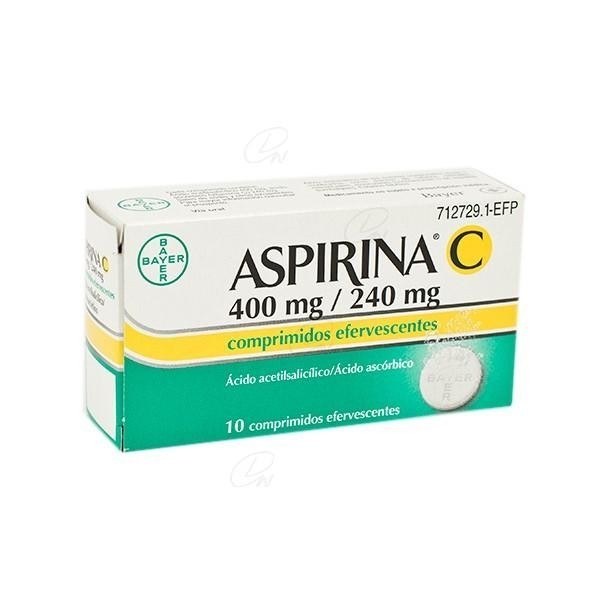 ASPIRINA C 10 COMP EFERV