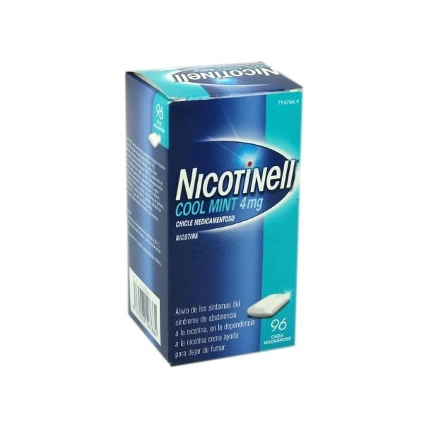NICOTINELL 4 MG MINT 96 CHICLE