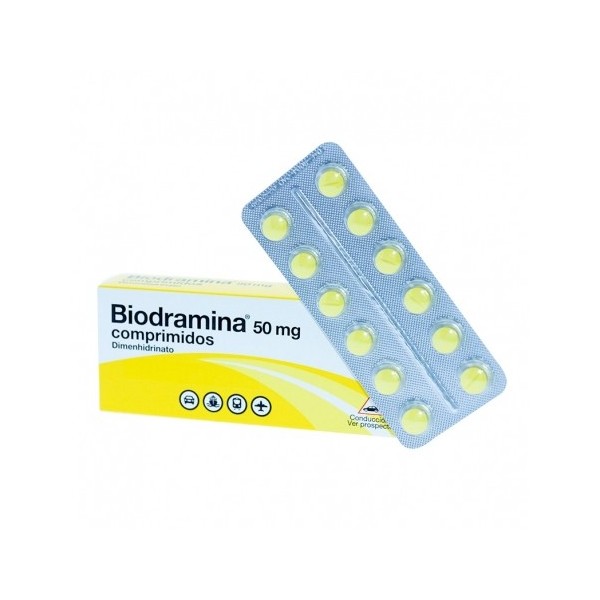 BIODRAMINA  50 MG 12 COMP
