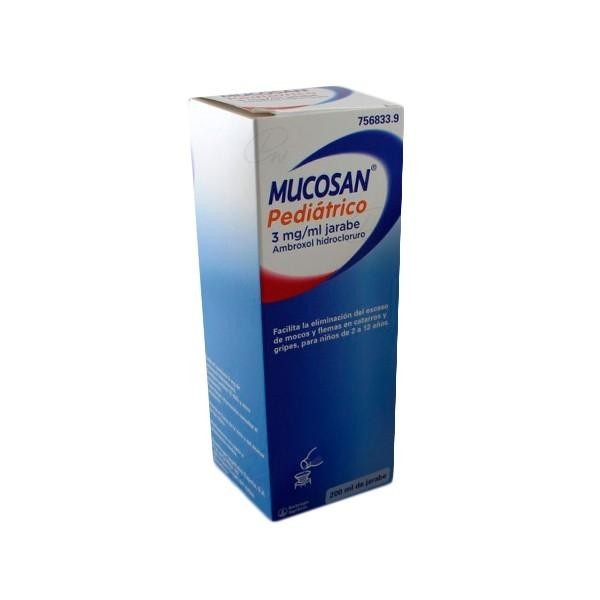 MUCOSAN PEDIATRICO 15   MG JARABE 200 ML