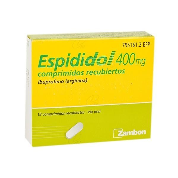 ESPIDIDOL 400 MGR  12 COMPRIMIDOS RECUBIERTOS