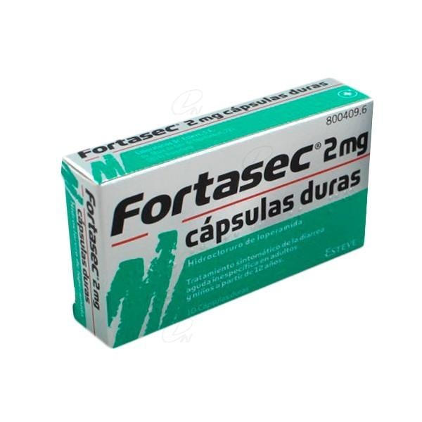 FORTASEC 2 MG 10 CAPS