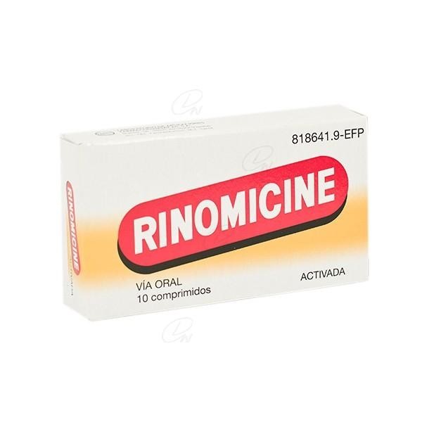 RINOMICINE 10 COMPRIMIDOS