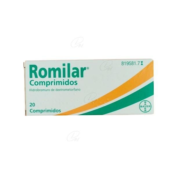 ROMILAR 15 MG 20 COMPRIMIDOS