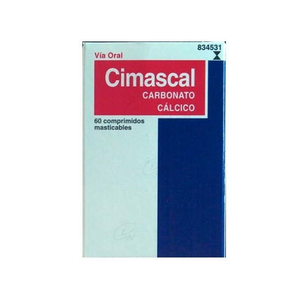 CIMASCAL 600 MG 60 COMPRIMIDOS MASTICABLES