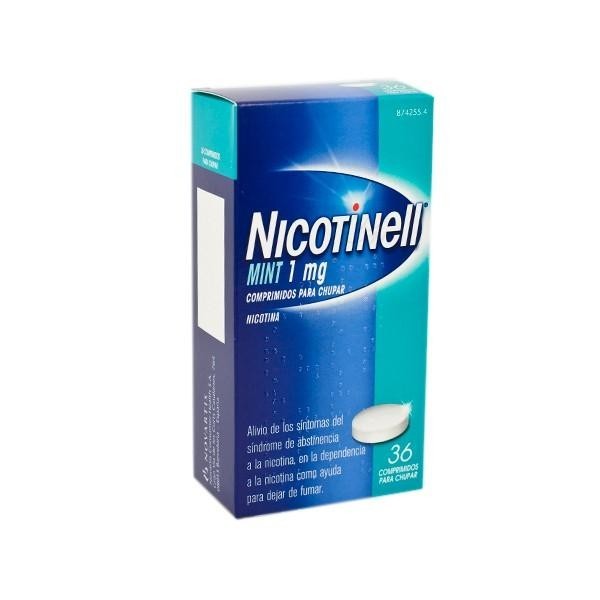 NICOTINELL 1 MG MINT 36 COMP