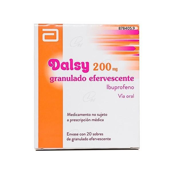 DALSY 200 MG 20 SOBRES EFERVESCENTE