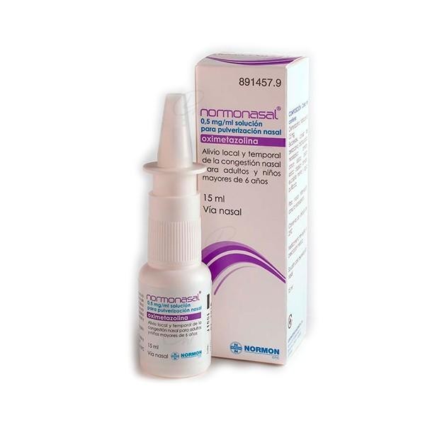 NORMONASAL 0,5 MG/ML SOLUCION PARA PULVERIZACION NASAL 15 ML