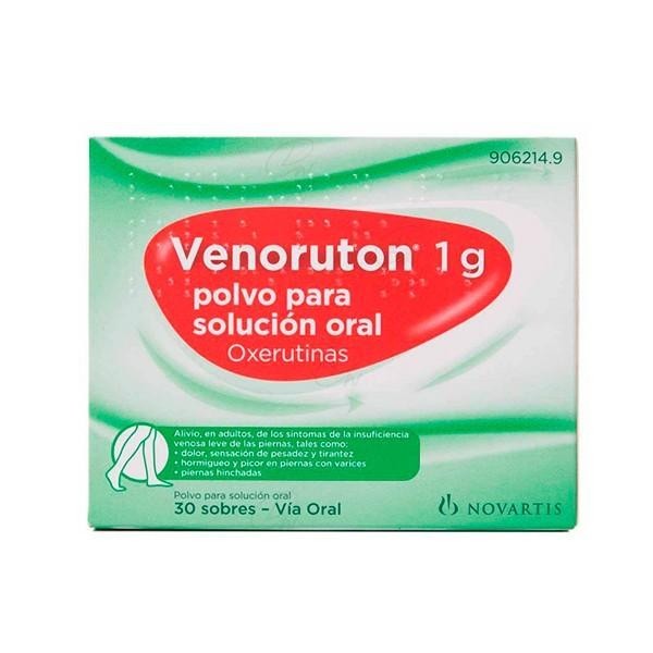 VENORUTON 1000 MG 30 SOBR
