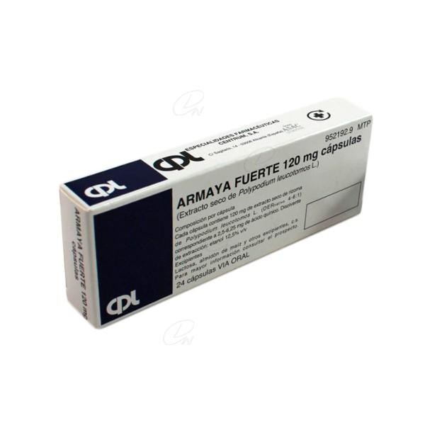 ARMAYA FUERTE 120 MG 24 CAPS