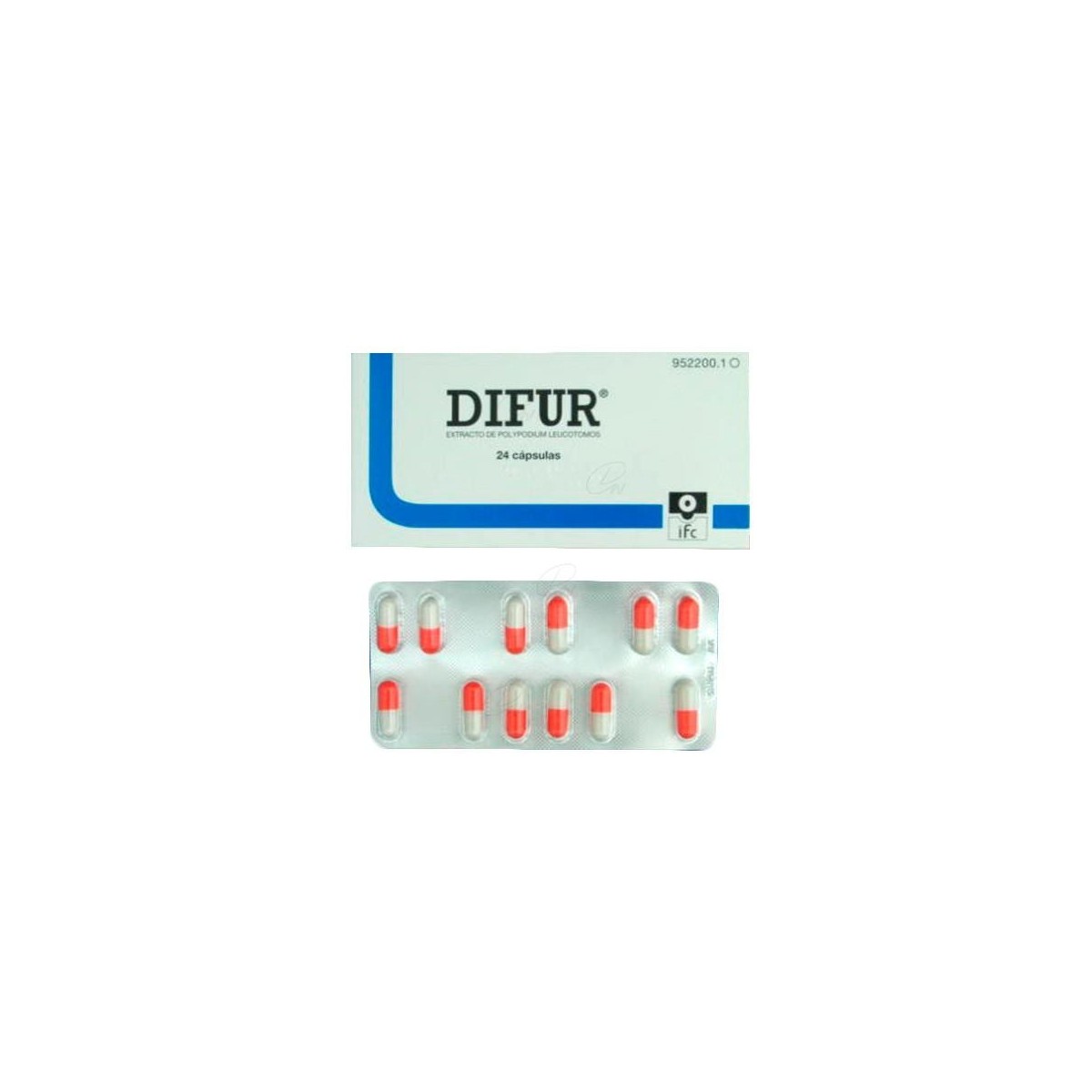 DIFUR 120 MG 24 CAPSULAS