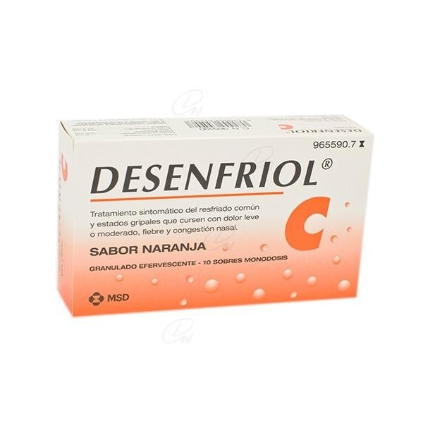 DESENFRIOL C 10 SOBRES