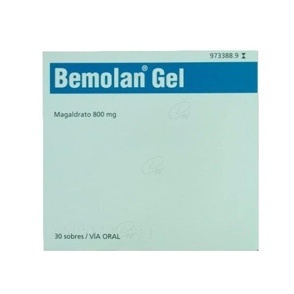BEMOLAN  800 MG GEL 30 SOBR
