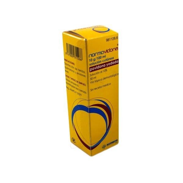 NORMOVIDONA SOLUCION TOPICA 50 ML
