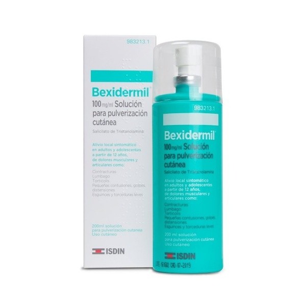 BEXIDERMIL PULVERIZADOR 200 ML