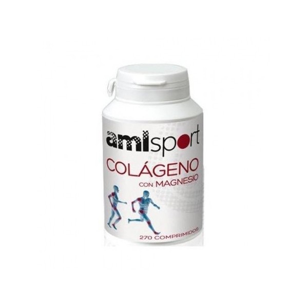 AMLSPORT COLAGENO CON MAGNESIO 270 COMP