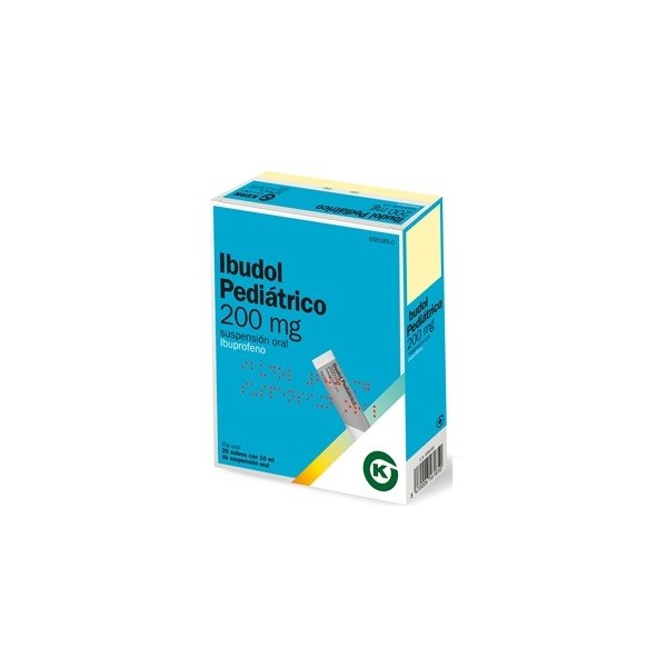 IBUDOL PEDIATRICO 200MG 20SOBRES