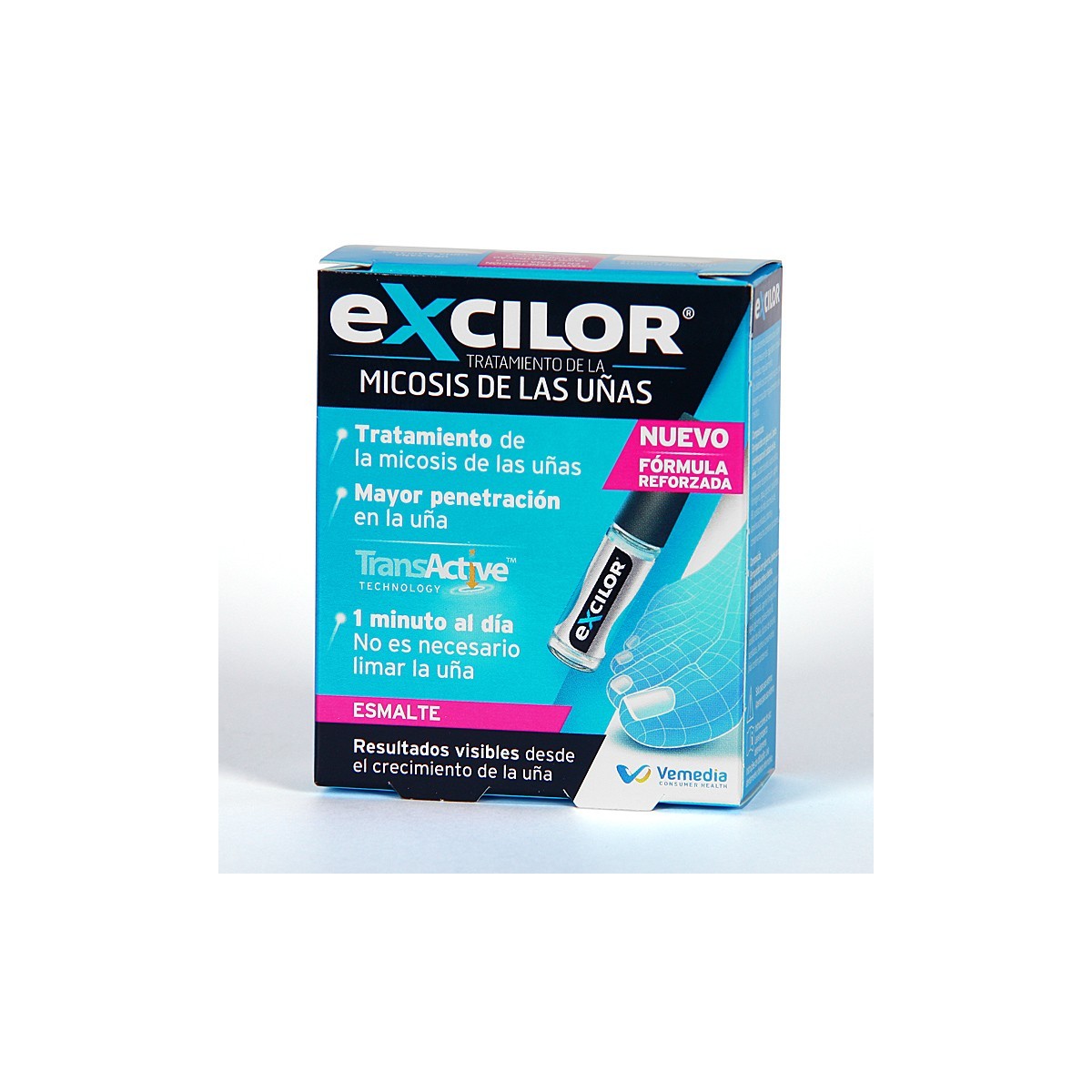 EXCILOR ESMALTE UÑAS ANTI-HONGOS