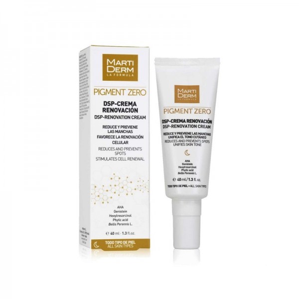 MARTIDERM PIGMENT ZERO DSP RENOVACION CREMA 40 ML