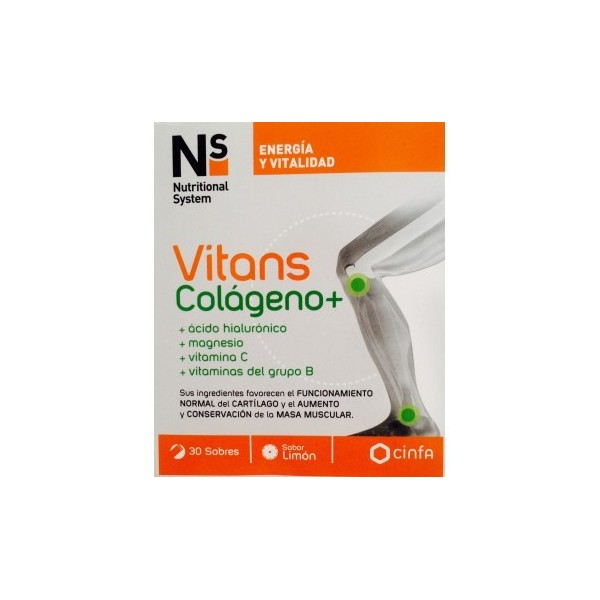 NS VITANS COLAGENO+ 30SOBRES