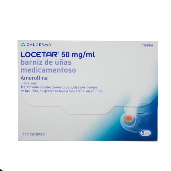 LOCETAR 50 mg/ml BARNIZ UÑAS