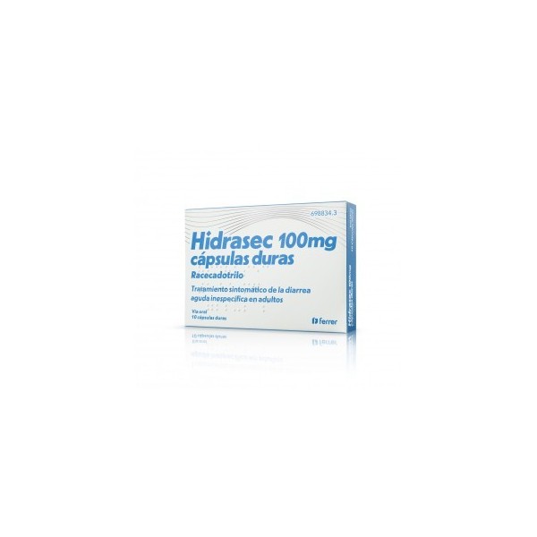 HIDRASEC 100mg 10 CPS