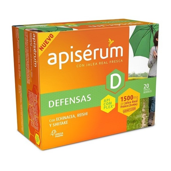 APISERUM DEFENSAS 18 VIALES 10 ML