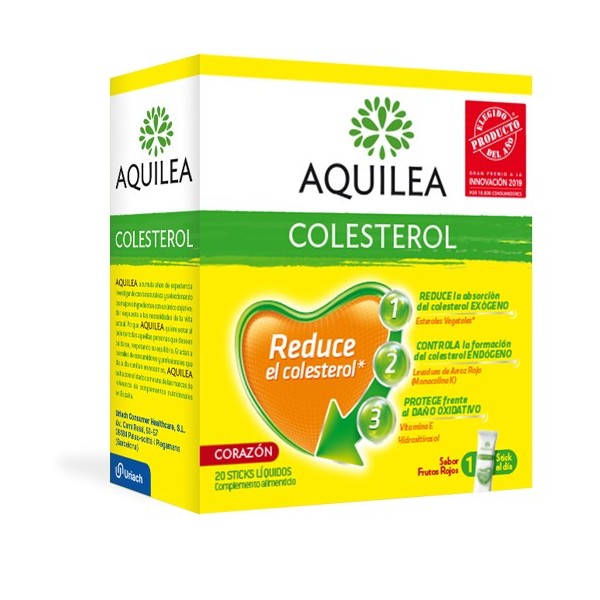 AQUILEA COLESTEROL STICK BEBIBLE 20 UNIDADES