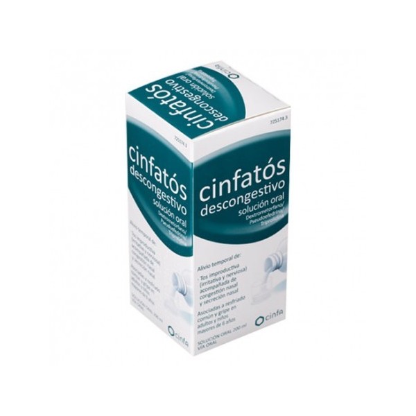 CINFATOS DESCONGESTIVO SOLUCIÓN ORAL 200ML