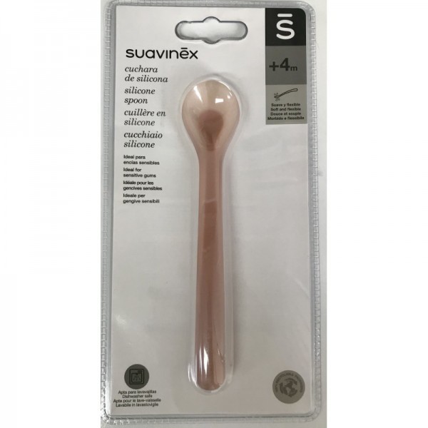 SUAVINEX CUCHARA SILICONA 4M+