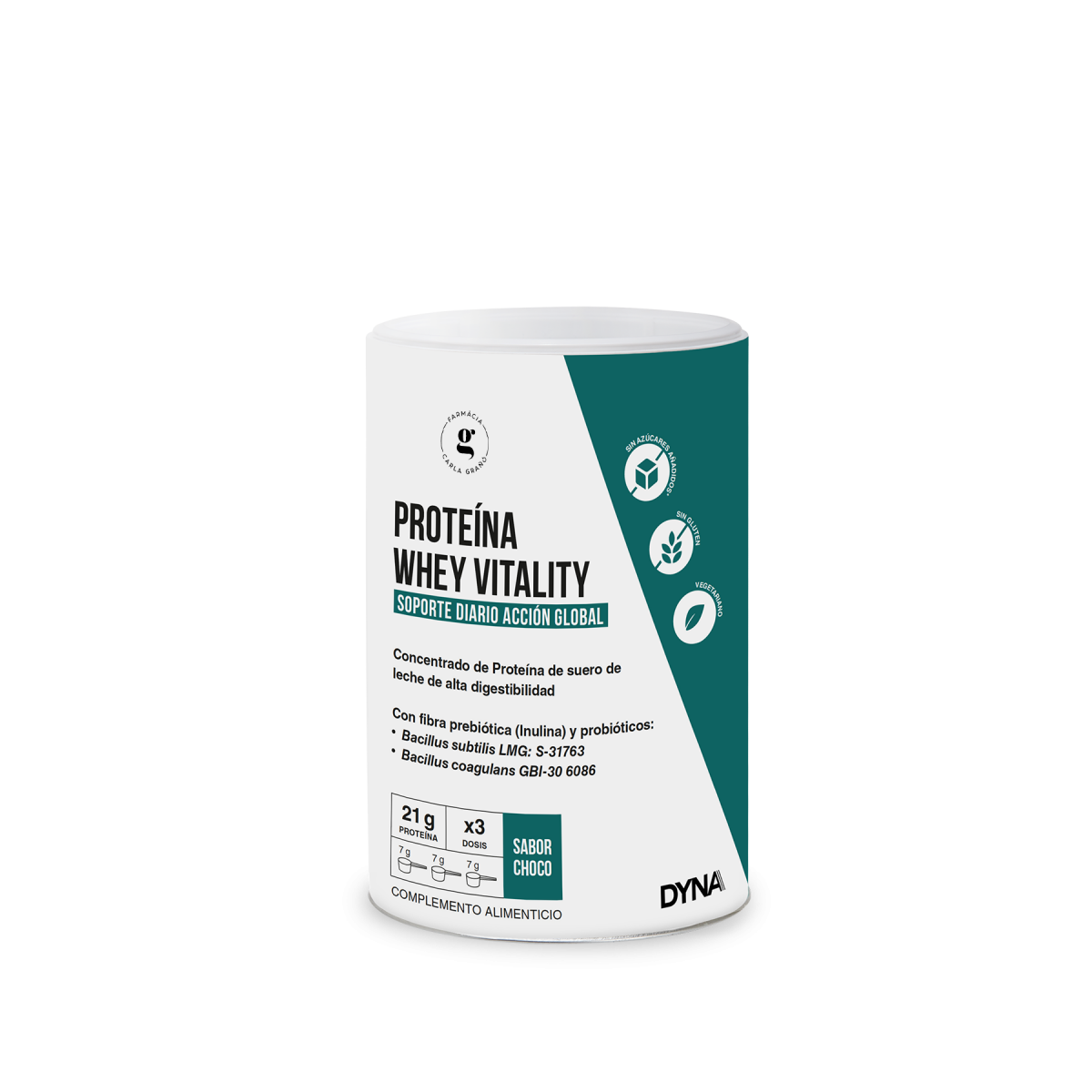DYNA PROTEÍNA WHEY VITALITY CHOCO 300G