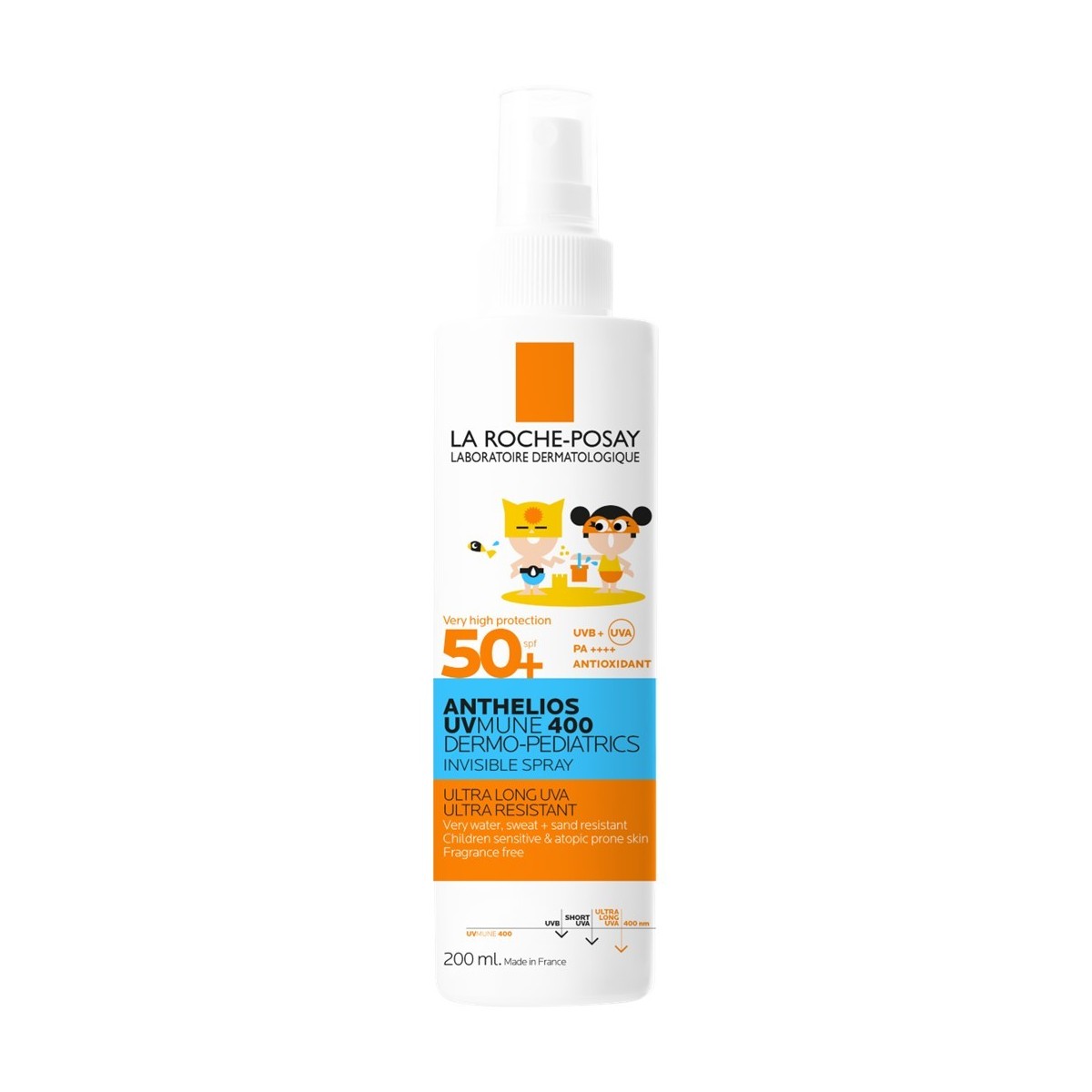 ANTHELIOS DERMOPEDIATRICS SPRAY INVISIBLE SPF 50+