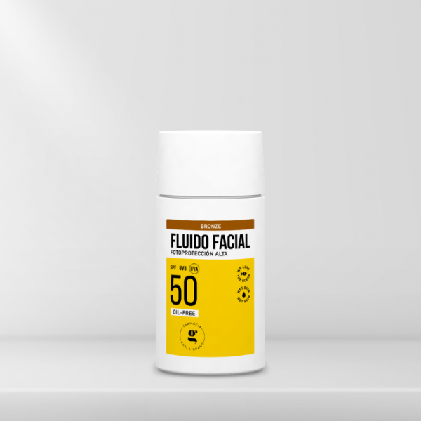 FLUIDO FACIAL SPF 50 COLOR DORÉ 50ML CARLA GRAÑO
